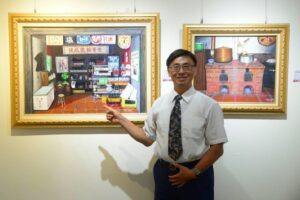 吳園展出《心靈饗宴  交契陶情》　陳俊榮油畫創作個展