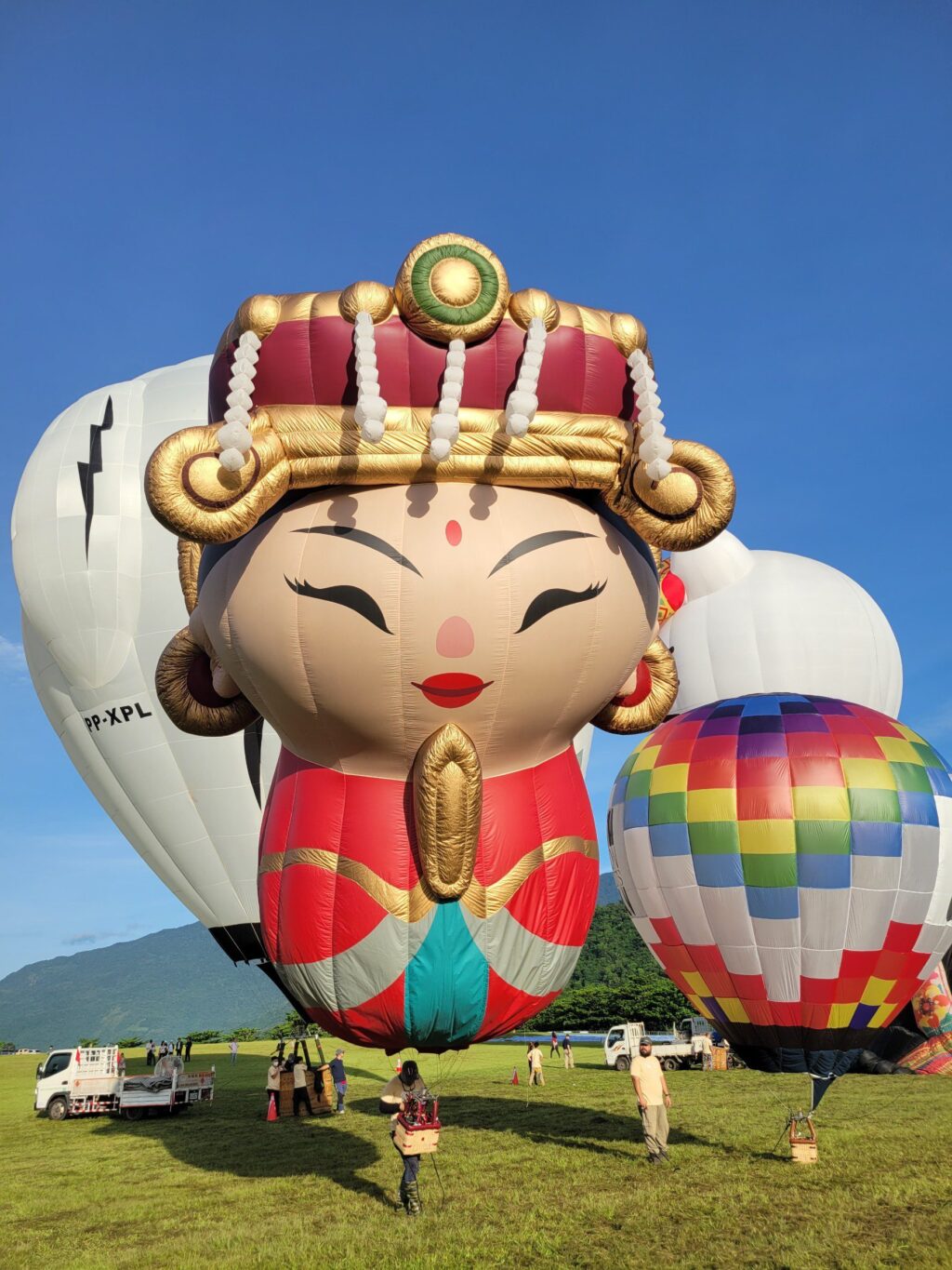 影音/2023臺灣國際熱氣球嘉年華 媽祖球首飛開幕