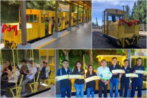 太平山新版蹦蹦車鳴笛啟程　山林旅遊添賣點