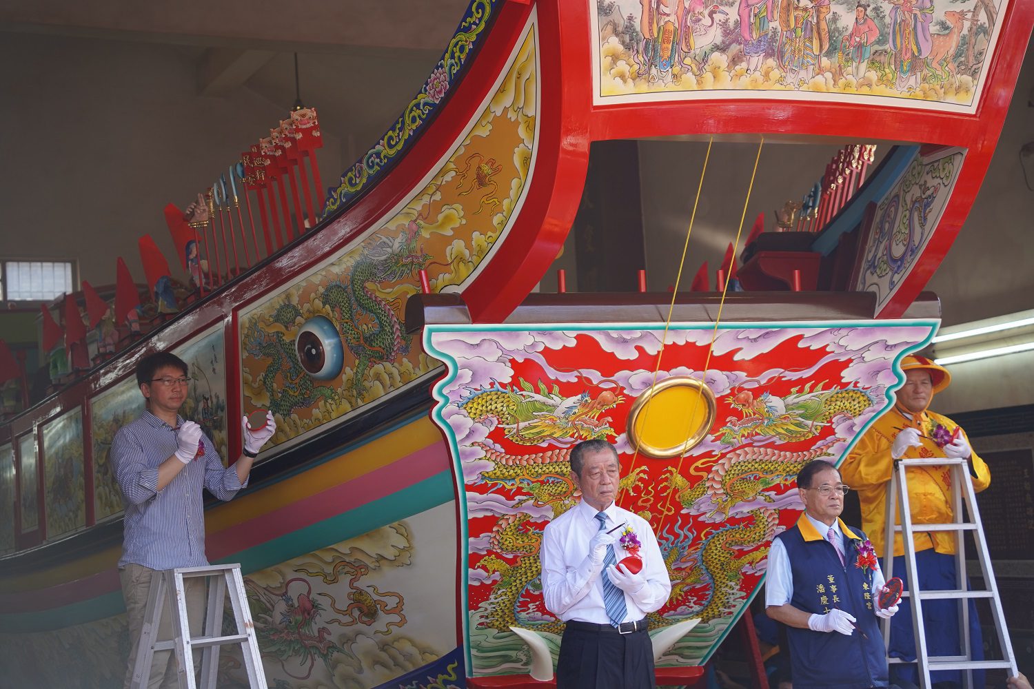 甲辰正科王船開光點睛大典　東港迎王平安祭典開跑