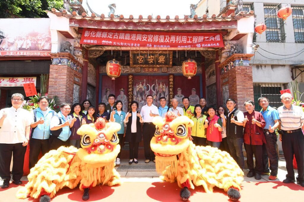 鹿港興安宮修復工程開工　盼300年興化媽祖宮風華再現