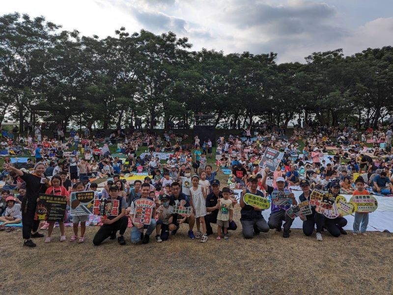 屏東夏日狂歡祭　潮警分局結合紙風車三國劇場加強宣導