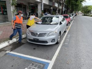 高雄市監警攜手取締霸王車上路!  