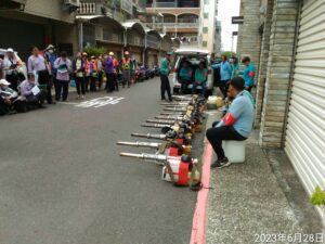 登革熱孳生源稽查及清消 請民眾一起落實「巡、倒、清、刷」