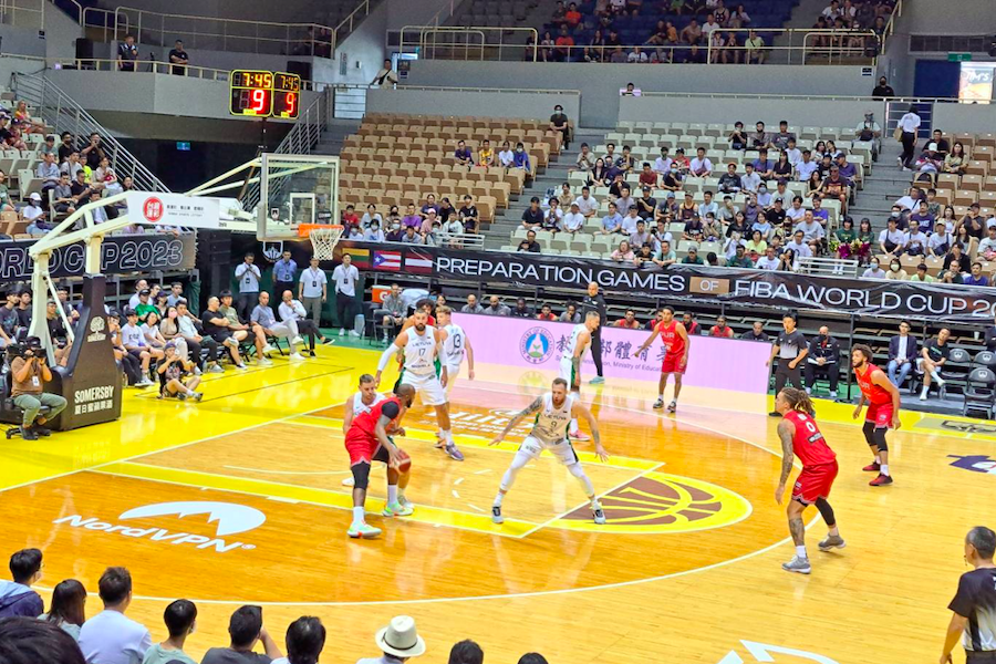 FIBA世界盃前哨戰 8/19起3場熱身賽在新莊體育館點燃戰火