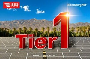 新華絲路：Tier 1 – SEG Solar 榮登全球一級光伏組件制造商榜單