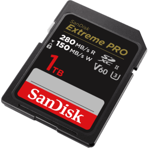 Western Digital 推出 SanDisk Extreme PRO SDXC UHS-II V60 等級記憶卡