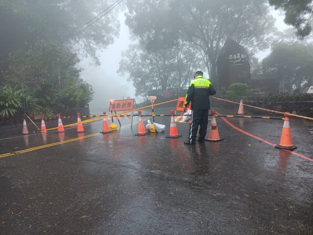 海葵颱風影響台24線德文路口至神山路段預警性封閉　洪男偷竊木瓜被警逮捕