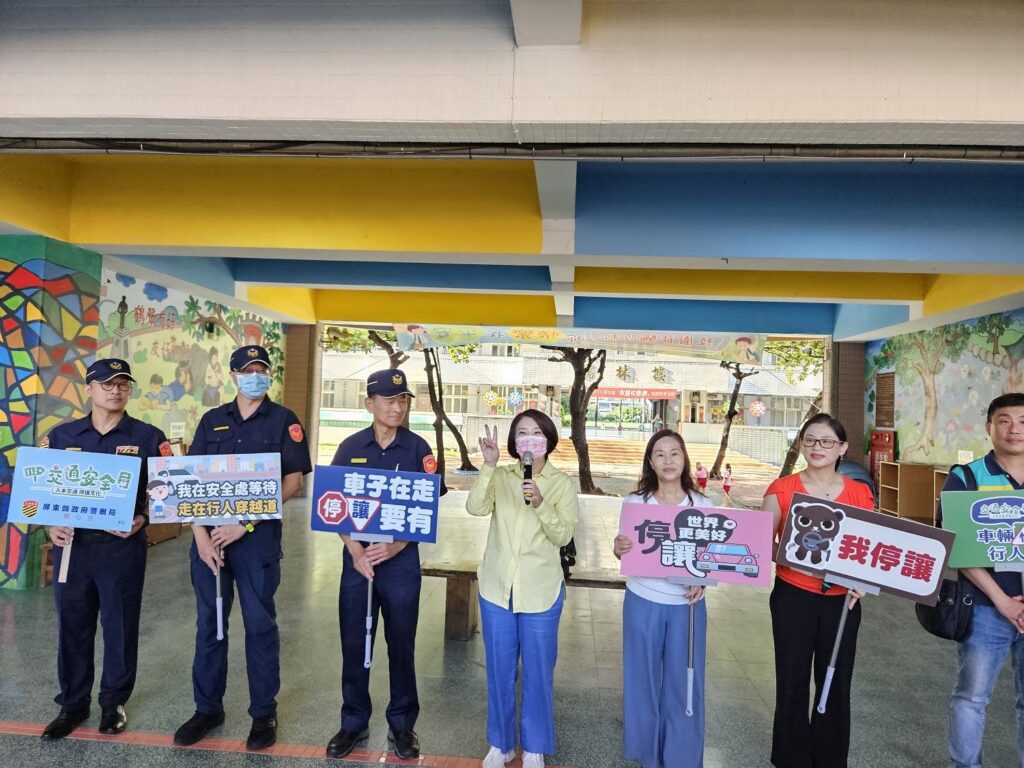 交通安全月開跑　縣長周春米推動友善校園