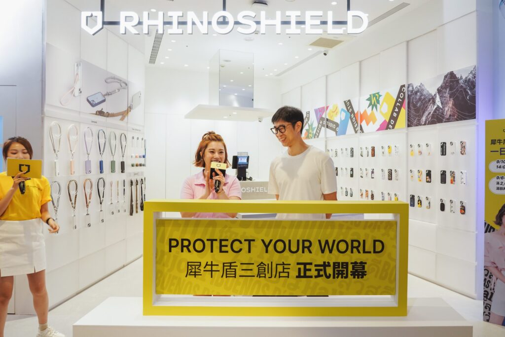 搶攻iPhone15手機配件商機　RHINOSHIELD犀牛盾台北三創門市盛大開幕