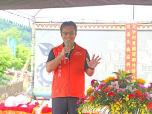 原民會谷縱‧喀勒芳安 Qucung Qalavangan副主委出席臺東縣大武鄉「愛國蒲聯外道路改善及橋梁興建工程」開工典禮