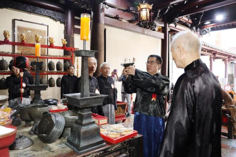 台南秋祭武聖祭祀大典黃偉哲任正獻官 古禮六佾舞莊嚴隆重