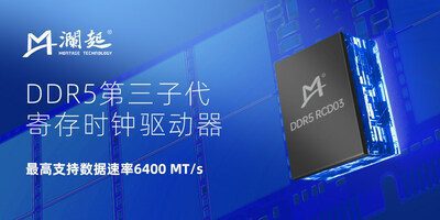 瀾起科技在業界率先試產DDR5第三子代RCD芯片