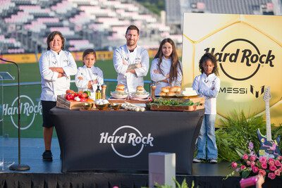 Hard Rock 和 Leo Messi 攜手推出首個專為兒童而設的餐單：The Hard Rock Messi 兒童餐單