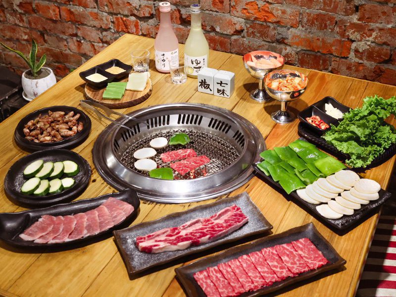 中壢、中原商圈人氣燒肉 單點式炭火燒肉居酒屋 生日送龍蝦