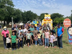 東區南聖公園今天「一起來歡笑」　王定宇親子系列活動終場吸引跨黨派人士響應