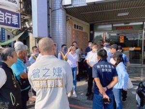 曾之婕邀集會勘東門陸橋  提高限高規定防大車誤闖