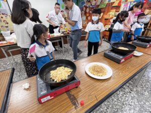 影音/料理初體驗　萬合國小學生開心學快樂吃