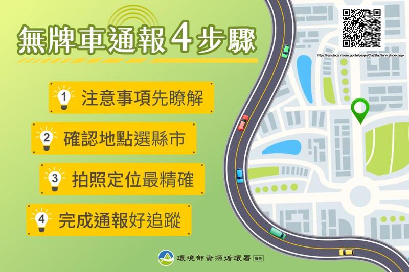 「廢車回收一站通」再推新功能！無牌廢車e化通報 及時處理更效率 維護市容更整潔