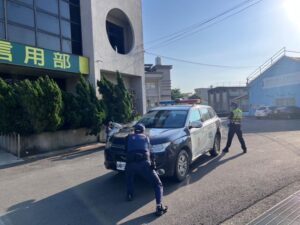 東港警結合林邊農會　防搶演練及防詐宣導