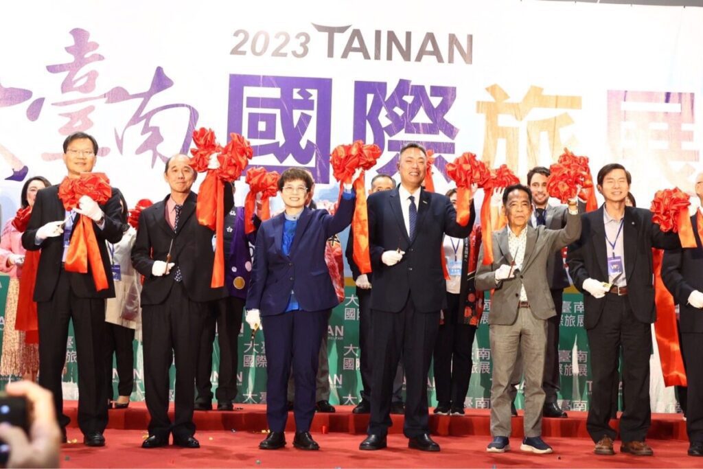 「2023大臺南國際旅展」盛大開展 黃偉哲邀大家逛展搶好康