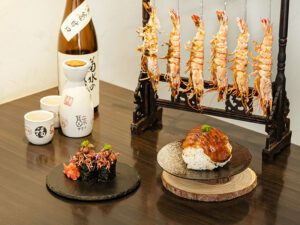 頭城日料推薦│古香雅致茶香滿溢 手作「烤飯糰」來店必點！