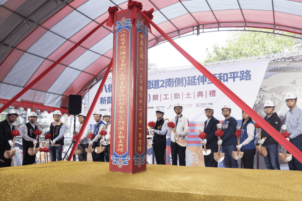打造桃園八德重要南北向幹道      八德區和強路延伸至和平路預計114年底完工