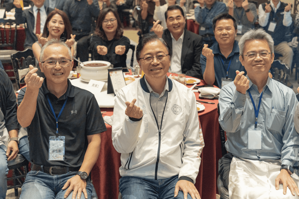 張善政祝賀     桃園水土保持技師公會成立      齊心守護家園