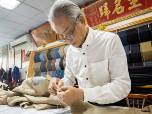 社頭「手工西服」訂製推薦，老師傅一針一線縫製歷練四十載