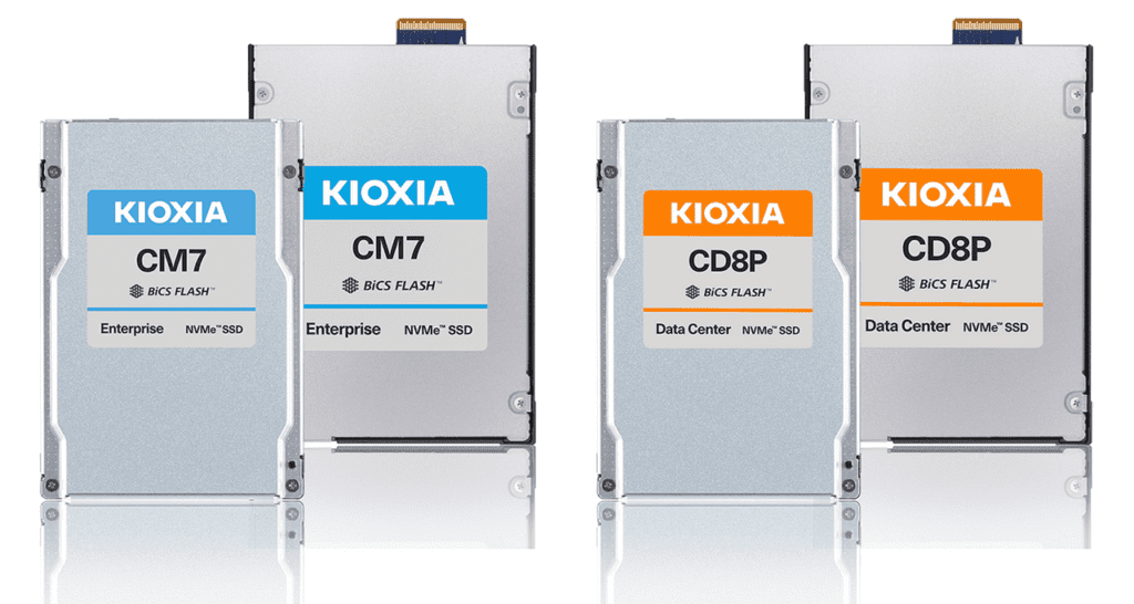 最新 Kioxia SSD 通過 PCIe 5.0 和 NVMe 2.0 合規性認證　KIOXIA CM7 系列和 KIOXIA CD8P 系列 NVMe 硬碟為企業和資料中心提供高效能和可靠性