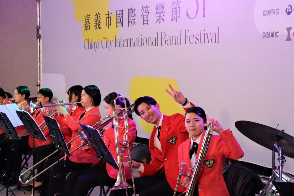 與樂迷敲碗相見歡　日本高山西高校現身嘉義管樂節展現音樂魅力