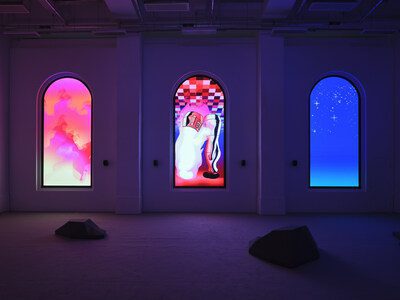 著名動畫導演江記個展「江康泉：戰國龐克」 香港大館幻化成賽博龐克宇宙