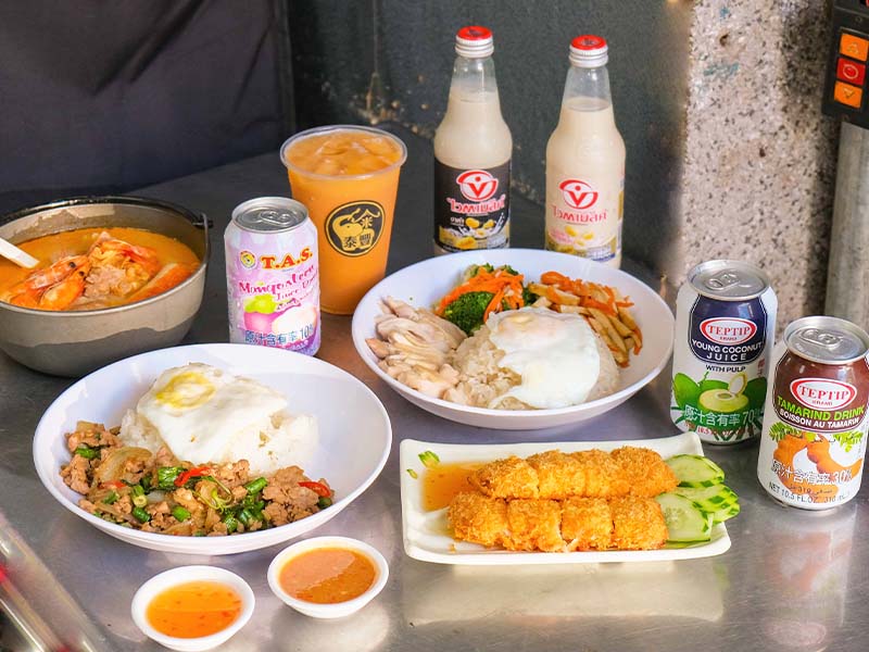 板橋泰式便當推薦!個人份泰式酸辣鍋、打拋豬肉飯一試成主顧