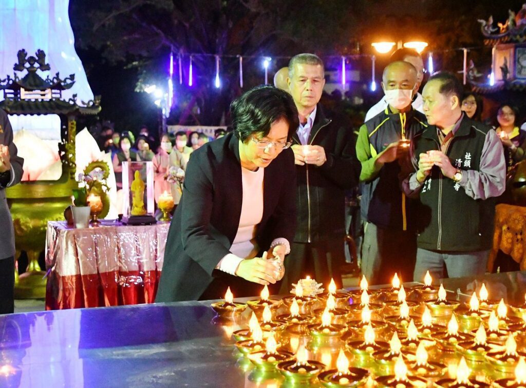全台最佳的心靈休息站　清水岩寺舉辦「歲末點燈祈福暨迎春接保安活動」