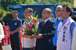 立院公道伯王金平現身彰化祭天祈福大典　祈求眾神齊降護台灣