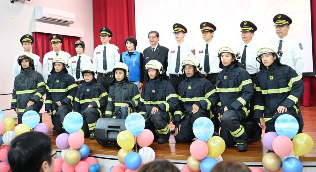 歡慶消防節　臺東縣表揚警消及義消楷模