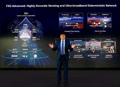 華為發佈F5G Advanced系列場景化解決方案，築基行業智能化