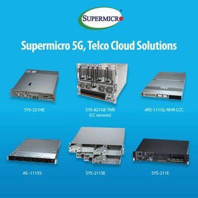 Supermicro 利用全新基礎設施解決方案擴展組合，提升 5G 與電信雲端工作負載性能