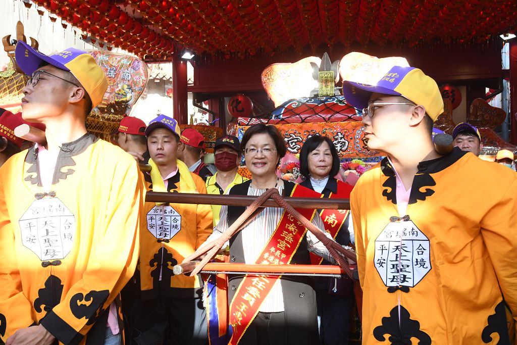 彰化南瑤宮甲辰年笨港進香起駕 開基三媽 首次出巡