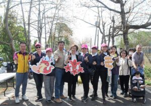 影音／2024幸福龍乎你「二林木棉花季」　千人沿著東螺溪木棉花道健走