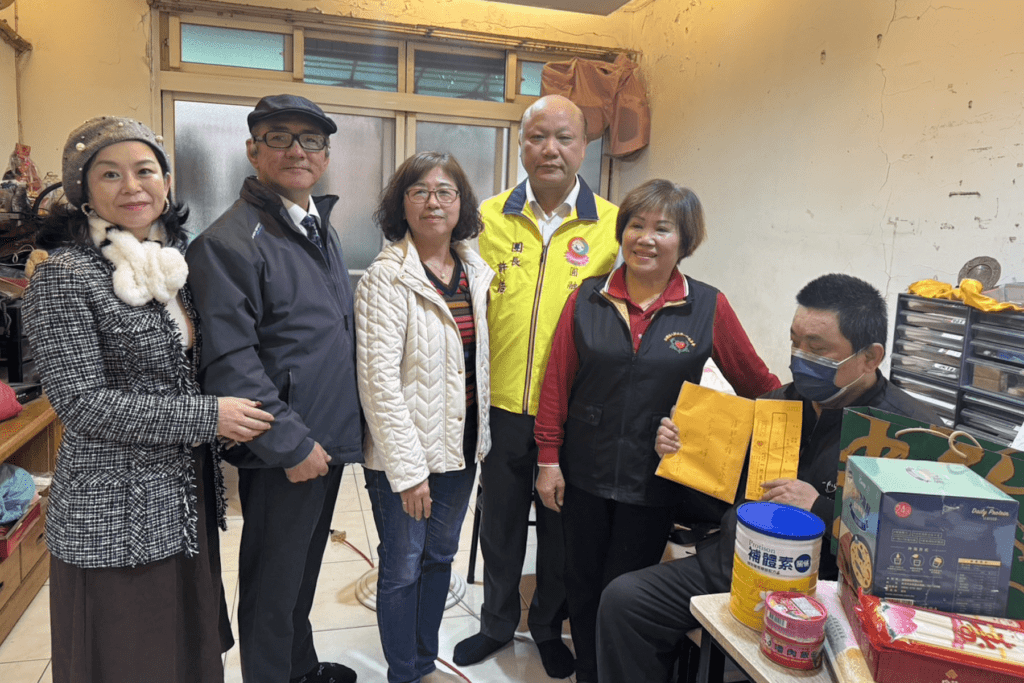 獨力撐起家庭的單親爸爸     圓融、一竹善款相挺助其渡過難關