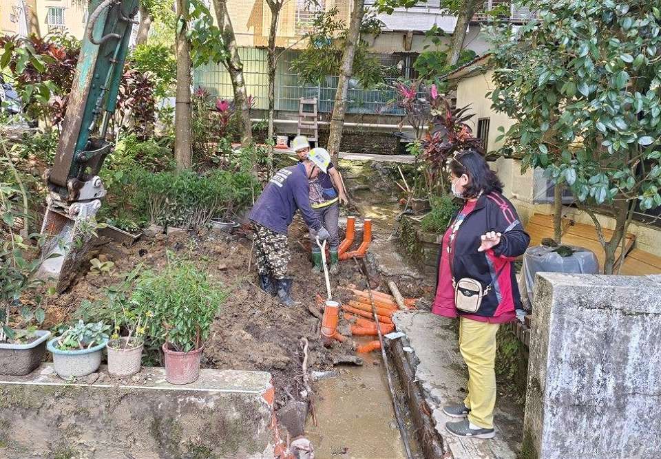 市府協助管委會污水改管　廢化糞池改善環境