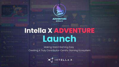 Intella X推出Adventure：以Web3獎勵豐富傳統遊戲玩法