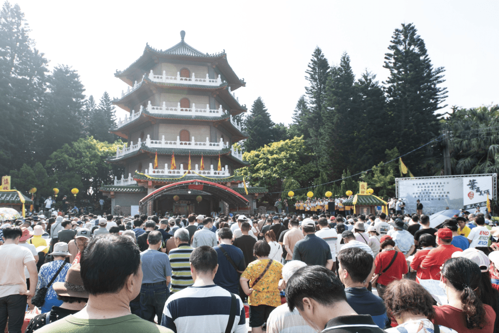 張善政祝福葉春日公派下協進會清明祭祖活動圓滿