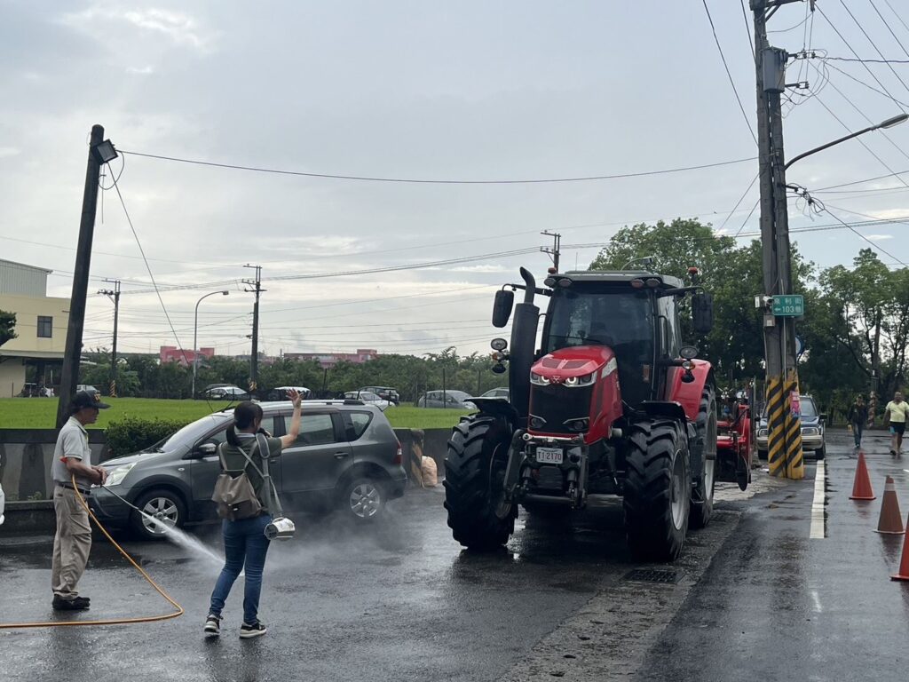 提醒農耕機需清洗再上路　屏縣環保局將加強取締