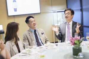 Jason陳智燊與鐘錶收藏家黃英飛出席ELEMENTS圓方ELEMENTS CLUB 名錶鑑賞分享會