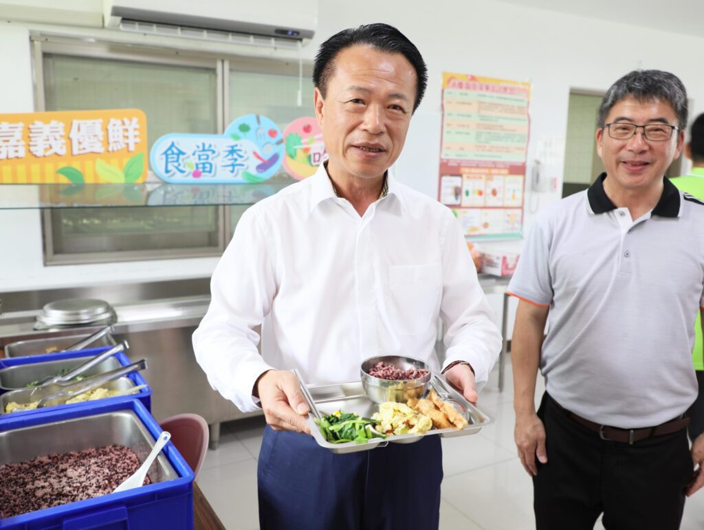 嘉縣補助學校改善午餐　滿足學子營養與幸福感