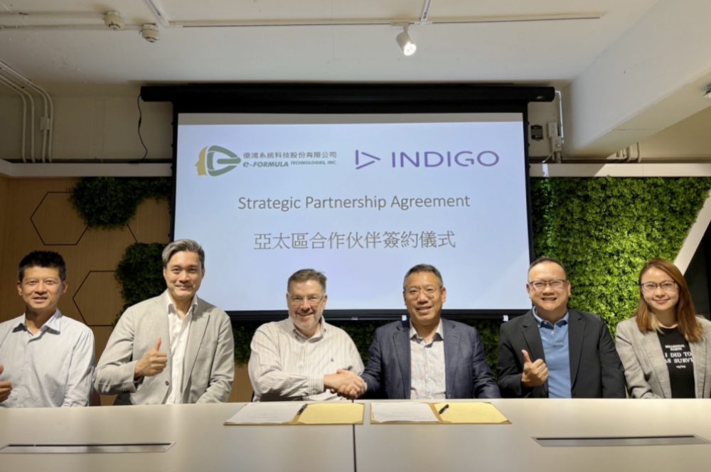 拓展亞洲市場   臺灣億鴻系統科技公司與英國 Indigo Telecom Group簽署戰略合作協議