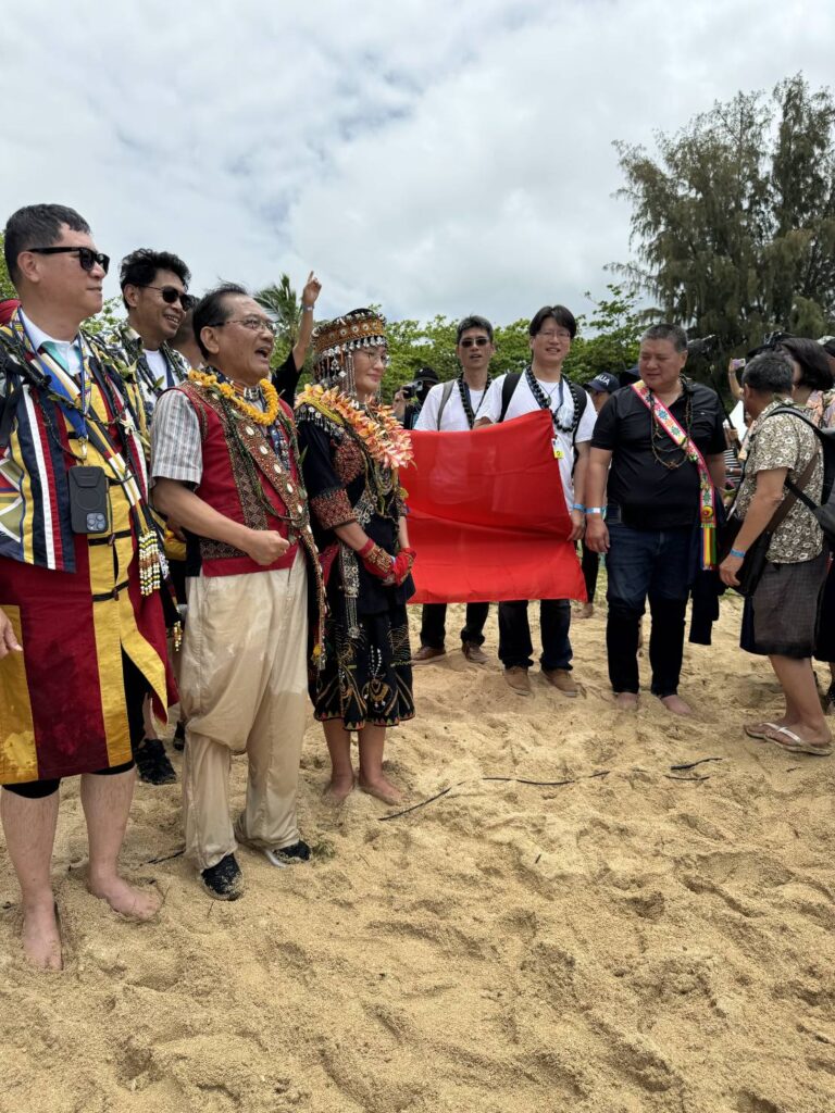 推動臺東航海文化   臺東縣府團隊赴夏威夷考察太平洋島國舟船入港儀式