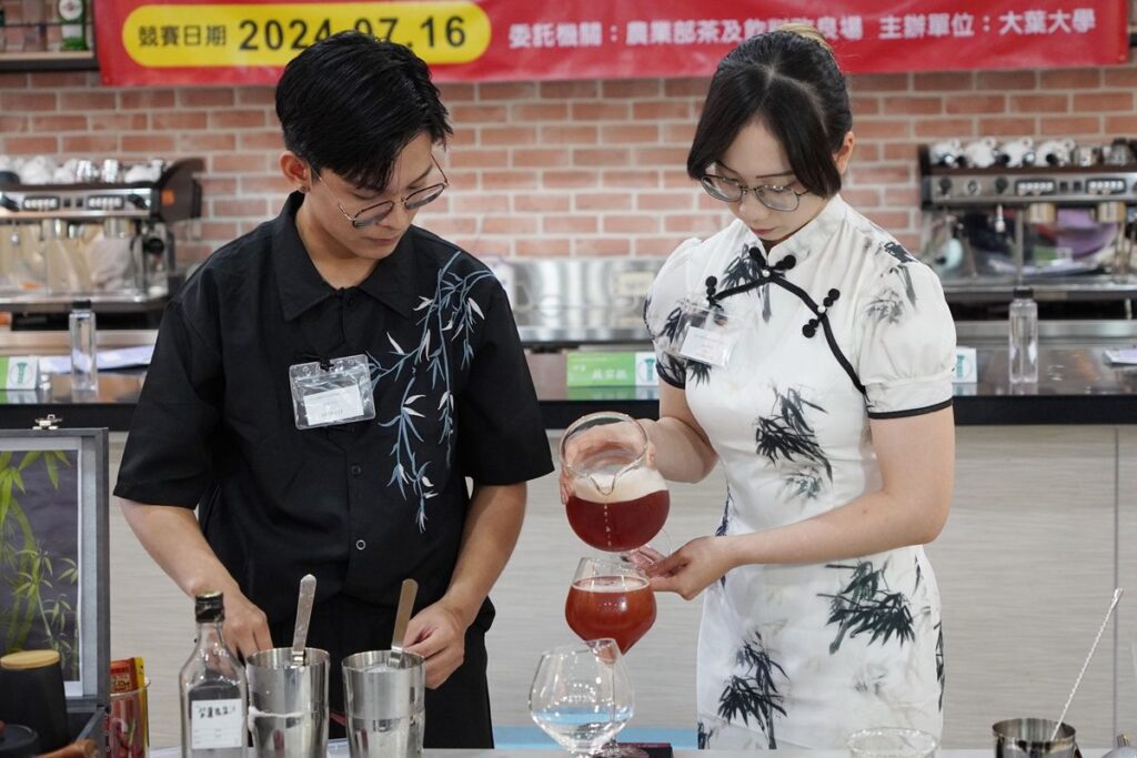 影音/2024全國創意茶飲調製競賽　透過選手的創意推廣台灣好茶